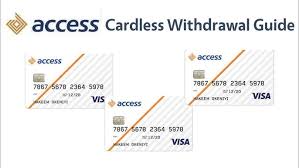 Access Bank Cardless Withdrawal Access Bank Cardless Withdrawal